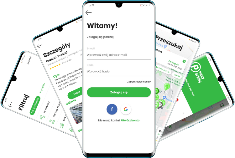 PewnyParking Mobile App