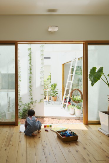 Inside House + Outside House Patio Decor